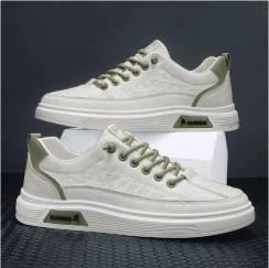 2 Pairs Mens Flat Low Top Sports Shoes